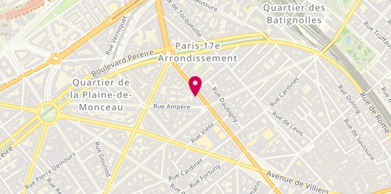 Plan de BERTRAND Michel, 159 Boulevard Malesherbes, 75017 Paris