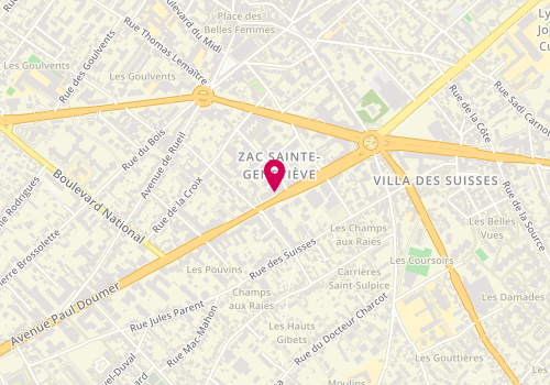 Plan de SOHEILI Fabrice, 22 Bis Avenue du Maréchal Joffre, 92000 Nanterre