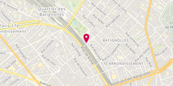 Plan de FERRANDI Mathias, 59 Rue Legendre, 75017 Paris