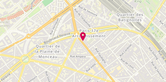 Plan de EMMANUEL César, 162 Boulevard Malesherbes, 75017 Paris