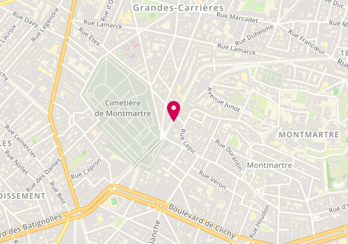 Plan de UZAN Michel, 20 Rue Caulaincourt, 75018 Paris