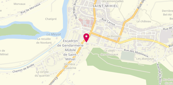 Plan de LECOMTE Nicolas, 4 Rue des Abasseaux, 55300 Saint-Mihiel