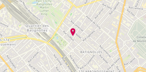 Plan de COHEN SCALI Bruno, 11 Rue des Moines, 75017 Paris