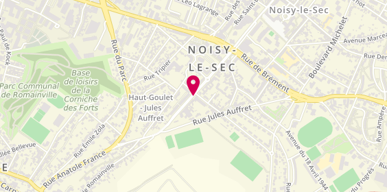 Plan de PHAN VAN HO Thierry, 39 Rue Anatole France, 93130 Noisy-le-Sec