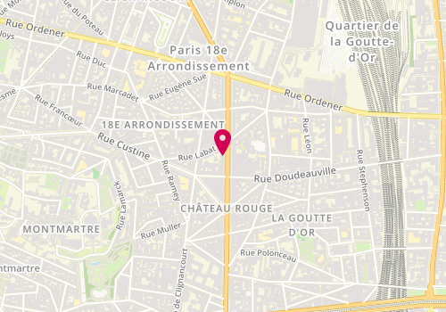 Plan de ASSAD Abdou, 49 Boulevard Barbes, 75018 Paris