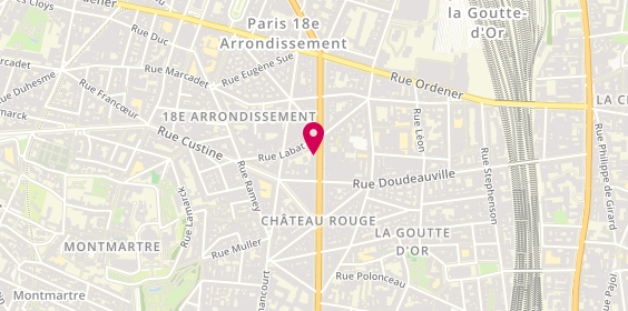 Plan de BRUNET Cécile, 49 Boulevard Barbes, 75018 Paris