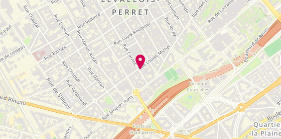 Plan de ATTIA Philippe, 14 Rue Carnot, 92300 Levallois-Perret