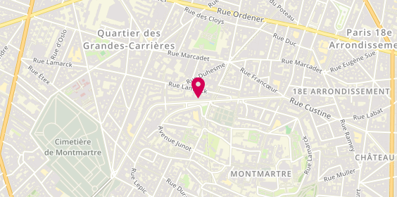 Plan de BSIRI Marc, 89 Rue Caulaincourt, 75018 Paris