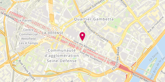 Plan de GANEM Raphaël, 40 Square des Corolles, 92400 Courbevoie