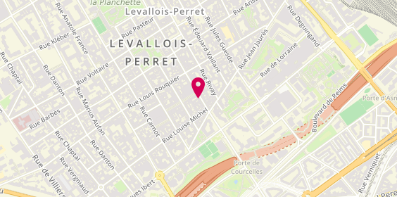 Plan de ZEENNY Richard, 33 Rue du Pdt Wilson, 92300 Levallois-Perret