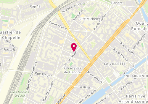 Plan de GOSSELIN Laurent, 41 Rue Archereau, 75019 Paris