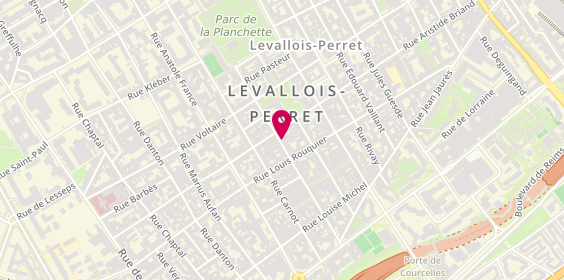 Plan de LE LEC Jean, 44 Rue Gabriel Péri, 92300 Levallois-Perret