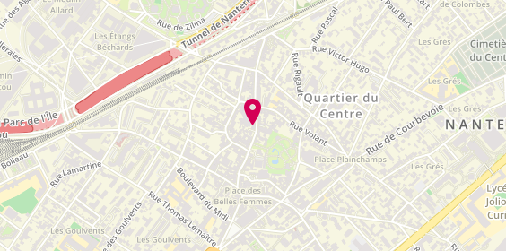 Plan de SENOUSSI Laurence, 47 Rue Maurice Thorez, 92000 Nanterre