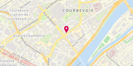 Plan de SOUSSAN Cohen Déborah, 15 Rue Victor Hugo, 92400 Courbevoie