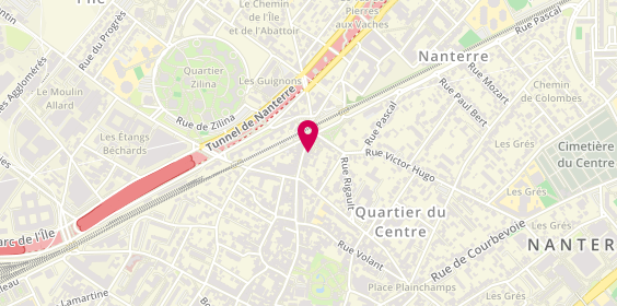 Plan de VEIGA Aïnhoa, 80 Rue Maurice Thorez, 92000 Nanterre