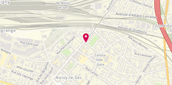 Plan de BENTATA Robert, 2 Rue de l'Union, 93130 Noisy-le-Sec