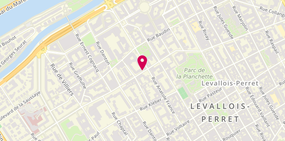 Plan de FILY DAGRON Pascale, 37 Rue Paul Vaillant Couturier, 92300 Levallois-Perret