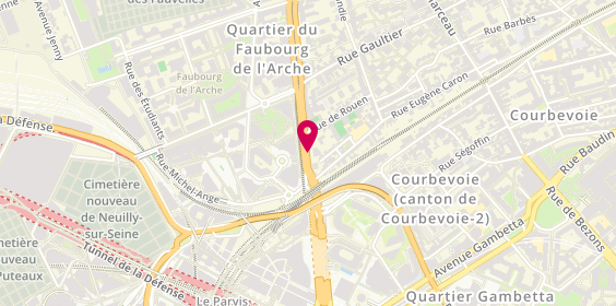 Plan de TATE Maxime, 12 Boulevard de la Mission Marchand, 92400 Courbevoie