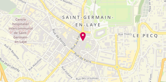 Plan de SEGAL Daniel, 10 Bis Rue de la Salle, 78100 Saint-Germain-en-Laye