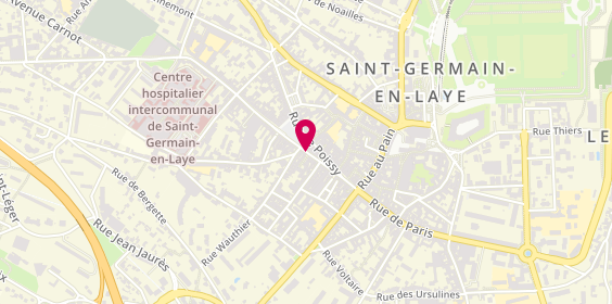 Plan de CHAMPEVAL Tiffany, 27 Rue de Pologne, 78100 Saint-Germain-en-Laye