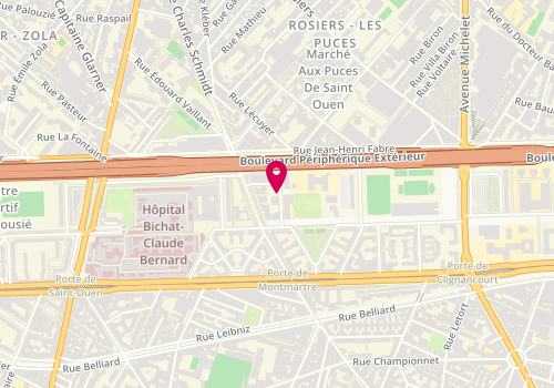 Plan de GRODJI Aude, 9 Rue Maurice Grimaud, 75018 Paris
