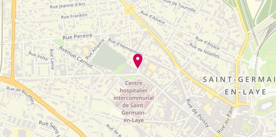 Plan de NDIAYE Christine, 20 Rue d'Alger, 78100 Saint-Germain-en-Laye