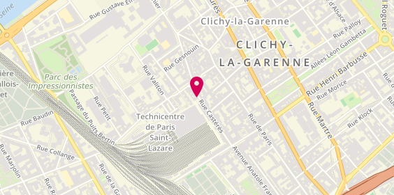 Plan de NICOLAÏ Maxence, 39 Rue Casteres, 92110 Clichy