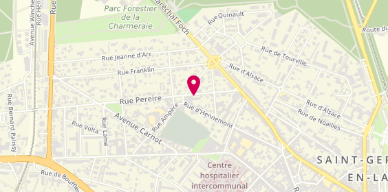 Plan de FERRANDO Jean Marc, 17 Rue Jean Mermoz, 78100 Saint-Germain-en-Laye