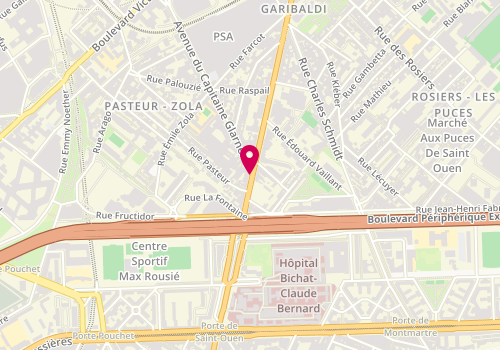 Plan de CHARAFEDDINE Youssef, 132 Avenue Gabriel Peri, 93400 Saint-Ouen-sur-Seine