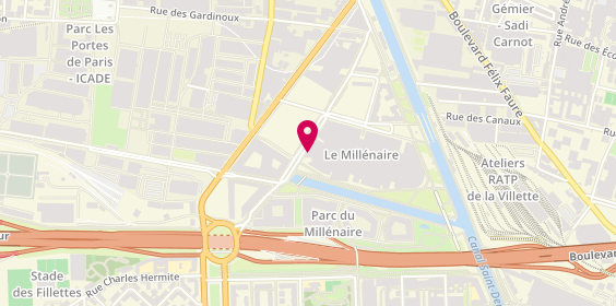 Plan de MEHIO Waël, 23 Rue Madeleine Vionnet, 93300 Aubervilliers