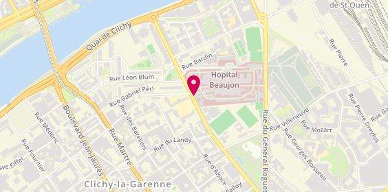 Plan de CONDAMIN Sophie Charlotte, 100 Boulevard du General Leclerc, 92118 Clichy