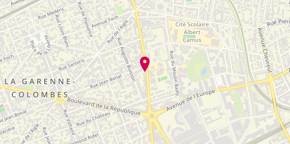 Plan de MORELLI Pierre, 80 Avenue du Général de Gaulle, 92250 La Garenne-Colombes