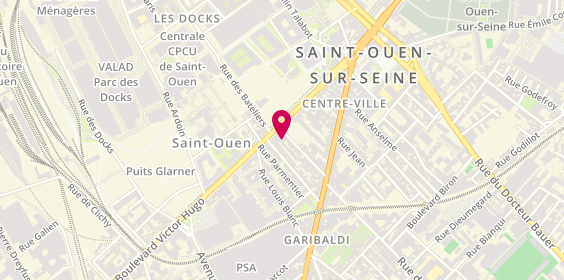 Plan de DJAVIDI Keyvan, 51 Boulevard Victor Hugo, 93400 Saint-Ouen-sur-Seine