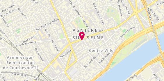 Plan de STIOUI Patrick, 36 Rue Bapst, 92600 Asnières-sur-Seine