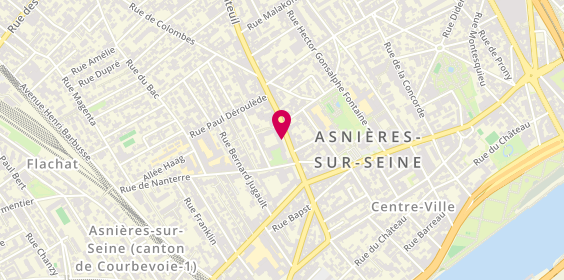 Plan de BOGOPOLSKY RIBARDIERE Anne, 17 Avenue d'Argenteuil, 92600 Asnières-sur-Seine