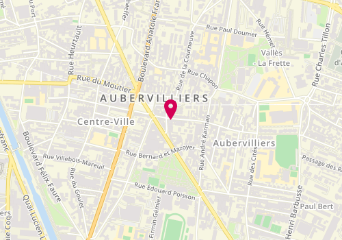Plan de UFLAZ Ozgul, 6 Rue Achille Domart, 93300 Aubervilliers