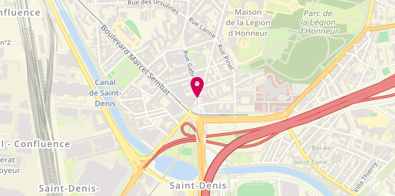 Plan de MAÏA Sofia, 1 Rue Gabriel Péri, 93200 Saint-Denis