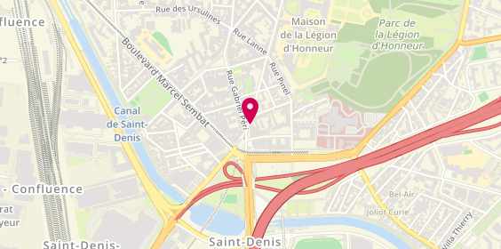 Plan de DAHAN Elie, 53 Rue de la Legion d'Honneur, 93200 Saint-Denis