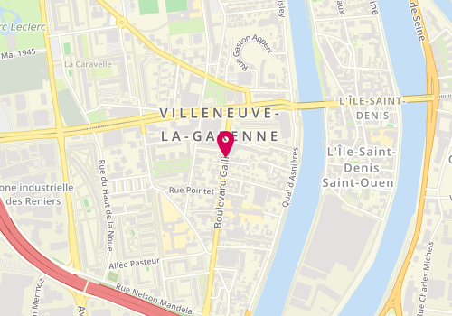 Plan de NOIZET Mathilde, 196 Boulevard Gallieni, 92390 Villeneuve-la-Garenne