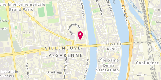 Plan de NIDDAM Michel, 10 Rue Henri Barbusse, 92390 Villeneuve-la-Garenne