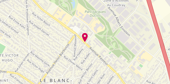 Plan de AZERRAD Moshé, 184 Avenue Pasteur, 93150 Le Blanc-Mesnil