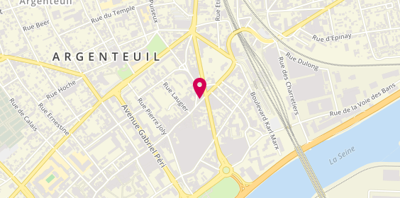 Plan de ACHOUR Faouzi, 6 Place Vaillant Couturier, 95100 Argenteuil