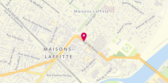 Plan de KEITA Jérôme, 75 Rue de Paris, 78600 Maisons-Laffitte