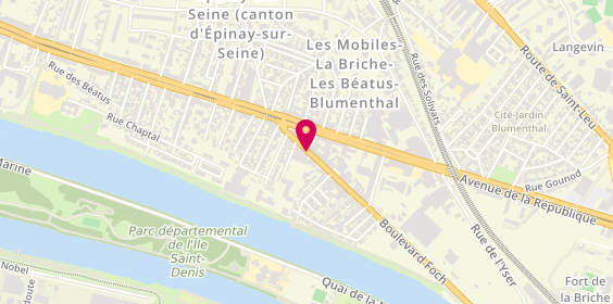 Plan de BISMUTH Harry, 51 Boulevard Foch, 93800 Épinay-sur-Seine