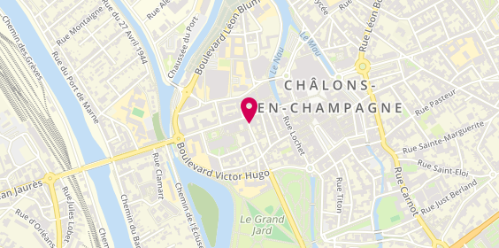 Plan de GIRARD Yannick, 3 Rue Juliette Recamier, 51000 Châlons-en-Champagne
