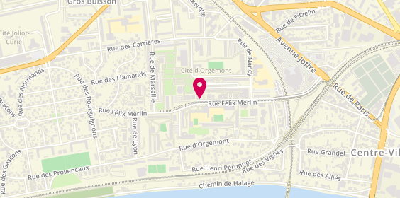 Plan de ELARAYS Ranim, 56 Rue Felix Merlin, 93800 Épinay-sur-Seine