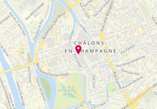 Plan de VALLERE Claire Marie, 5 Rue Gobet Boisselle, 51000 Châlons-en-Champagne