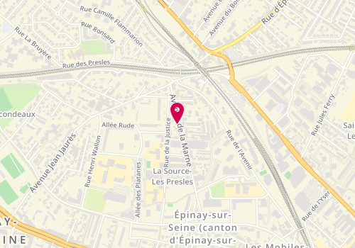 Plan de BOKOBZA Laurent, 95 Avenue de la Marne, 93800 Épinay-sur-Seine