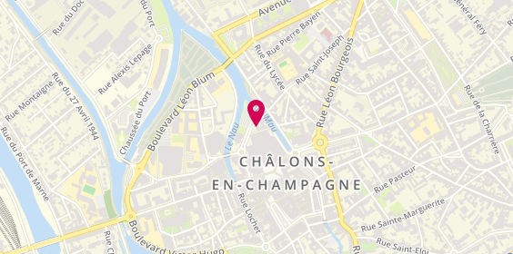 Plan de RANAIVOSON Denis, 1 Rue des Viviers, 51000 Châlons-en-Champagne