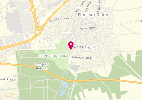 Plan de HAGEGE Elie, 158 Rue Maurice Berteaux, 78410 Flins-sur-Seine